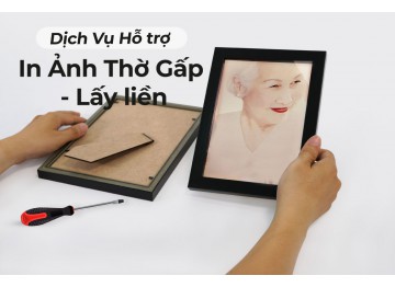 In ảnh thờ lấy liền